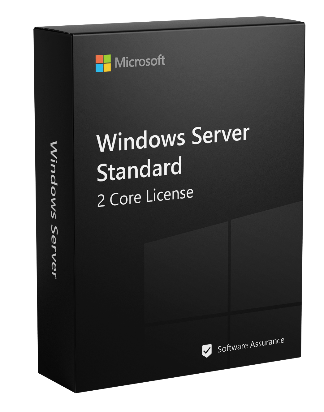 Microsoft Software Microsoft Windows Server Standard - 2 Core (w/ Software Assurance)