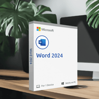 Thumbnail for Microsoft Software Microsoft Word 2024 PC