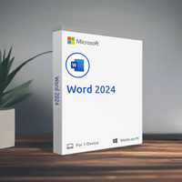 Thumbnail for Microsoft Software Microsoft Word 2024 PC