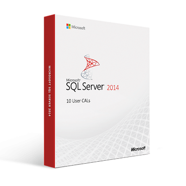 Microsoft Software SQL Server 2014 10 User CALs