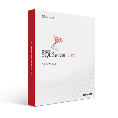 Microsoft Software SQL Server 2014 5 User CALs