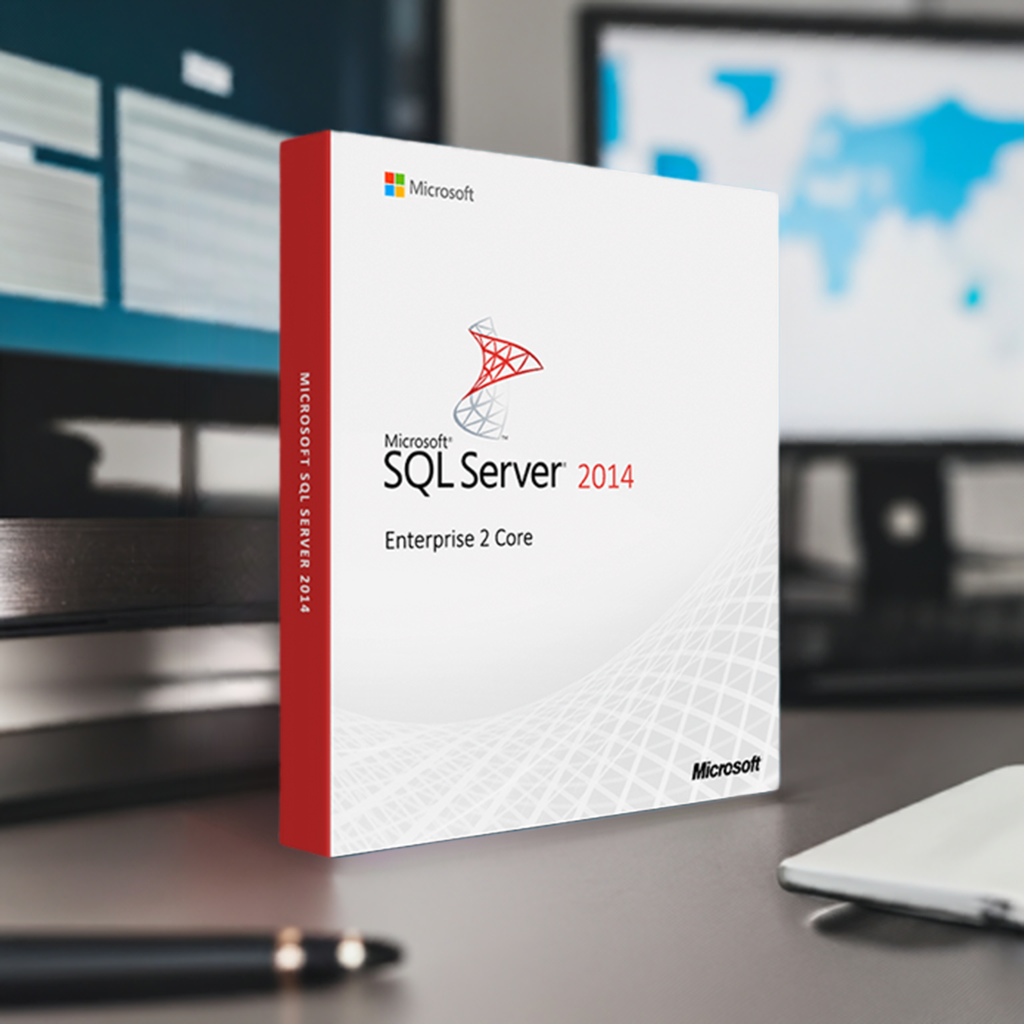 Microsoft Software SQL Server 2014 Enterprise 2 Core box