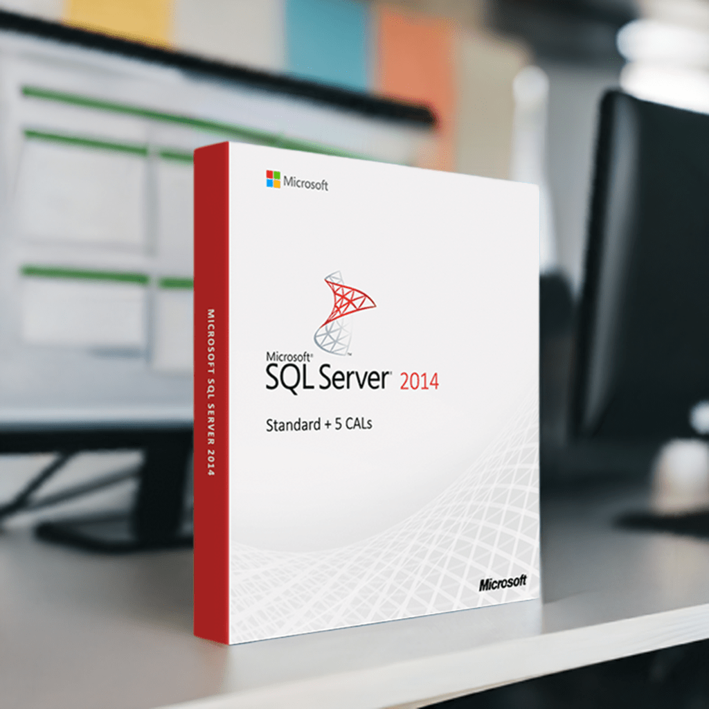 Microsoft Software SQL Server 2014 Standard + 5 CALs