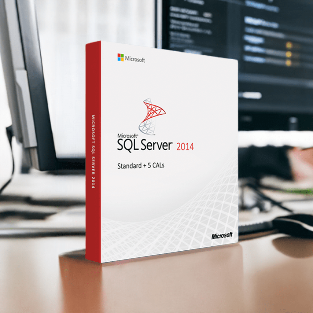 Microsoft Software SQL Server 2014 Standard + 5 CALs box
