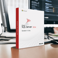 Thumbnail for Microsoft Software SQL Server 2014 Standard + 5 CALs box