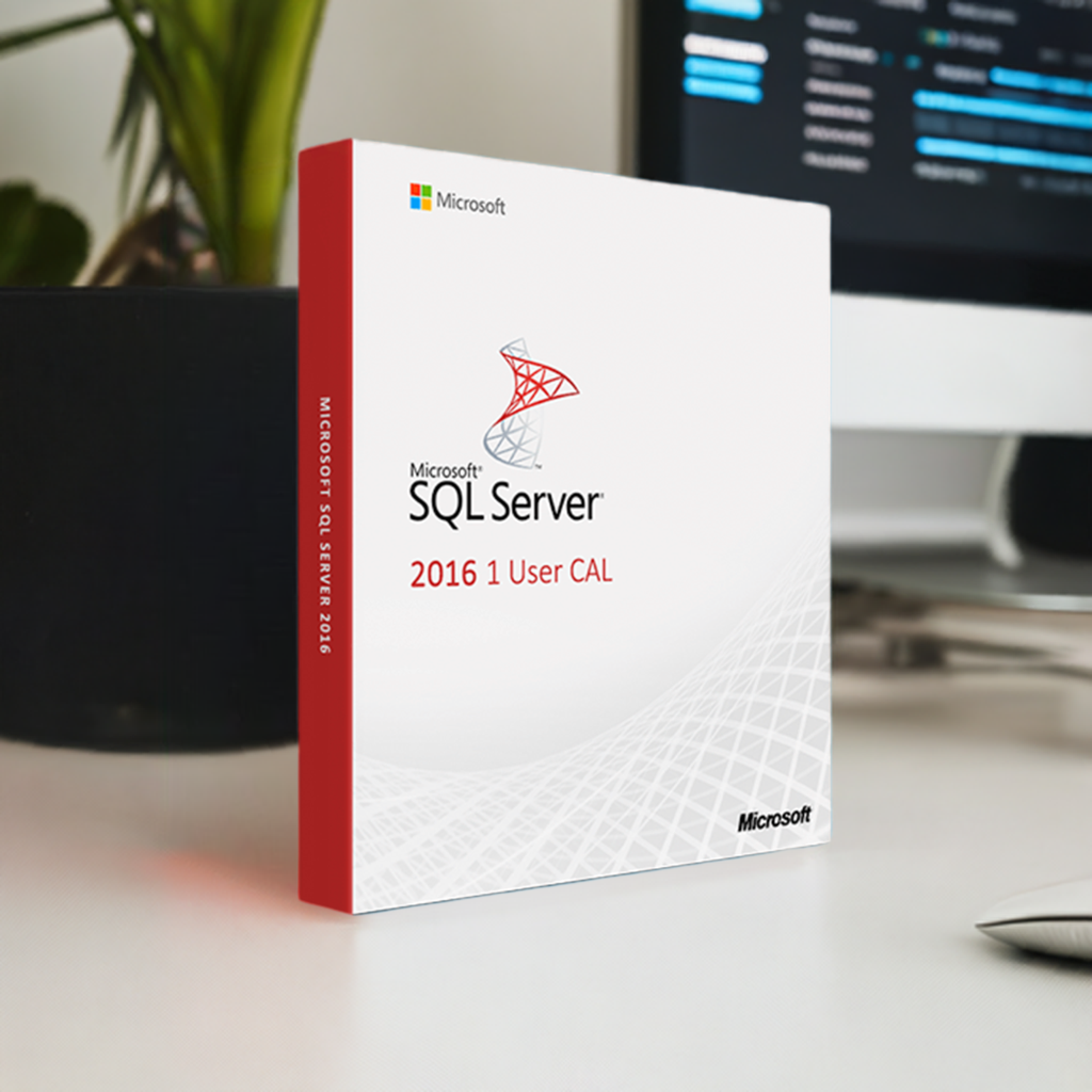 Microsoft Software SQL Server 2016 1 User CAL box