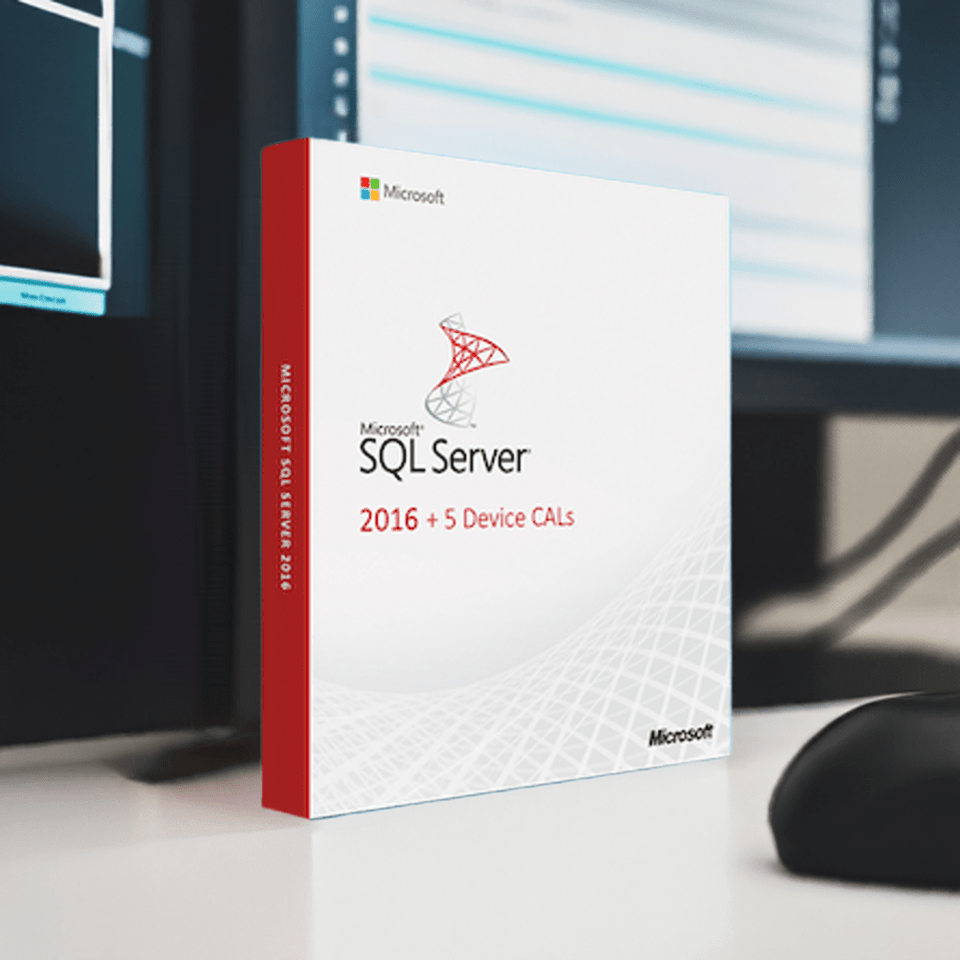 Buy SQL Server 2016 + 5 Device CALs | SoftwareKeep
