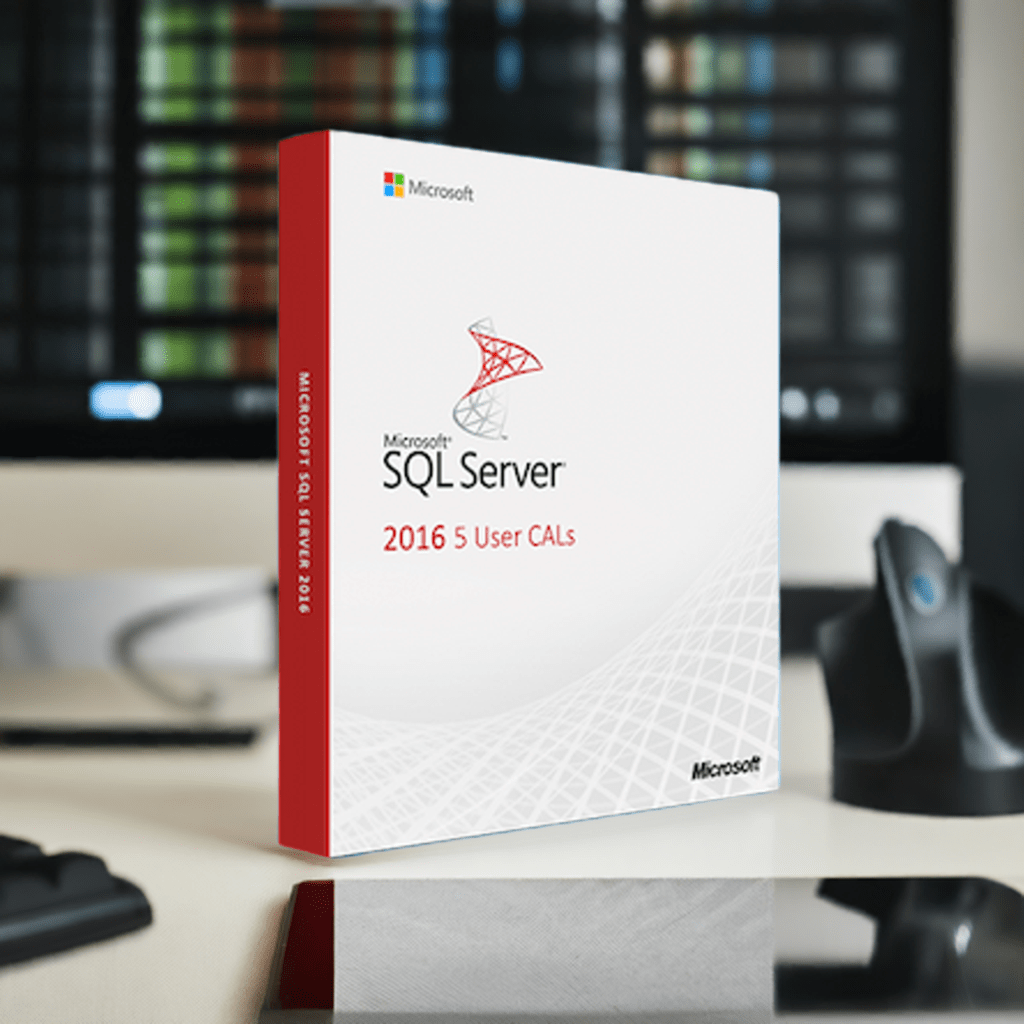 Microsoft Software SQL Server 2016 5 User CALs