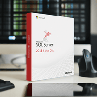 Thumbnail for Microsoft Software SQL Server 2016 5 User CALs