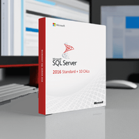 Thumbnail for Microsoft Software SQL Server 2016 Standard + 10 CALs