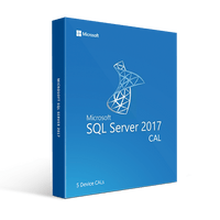 Thumbnail for Microsoft Software SQL Server 2017 5 Device CALs