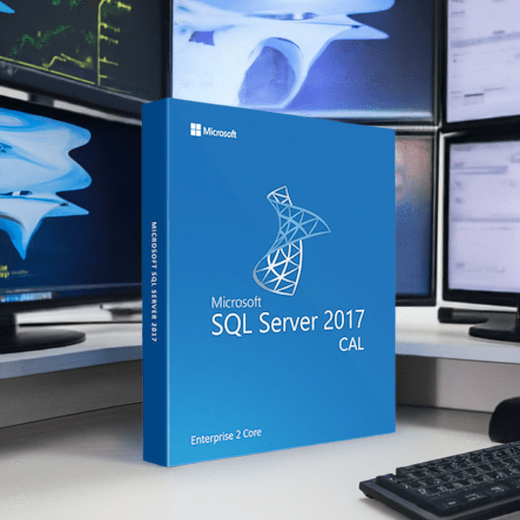 Microsoft Software SQL Server 2017 Enterprise 2 Core box