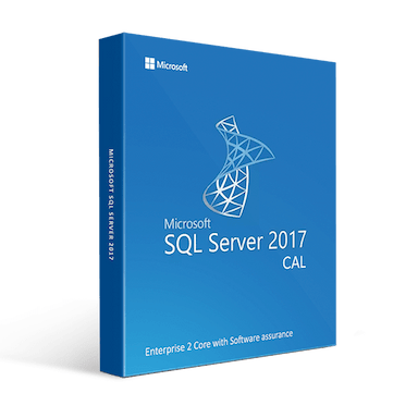 Microsoft Software SQL Server 2017 Enterprise 2 Core with Software Assurance
