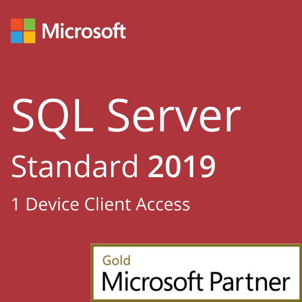 Microsoft Software SQL Server 2019 Standard - 1 Device Client Access