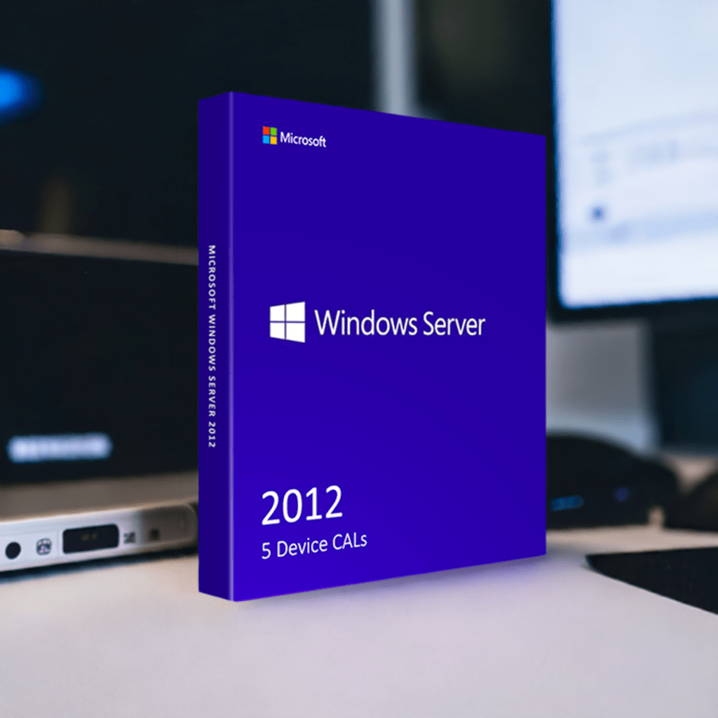 Microsoft Windows Server 2012 5 Device CALs box