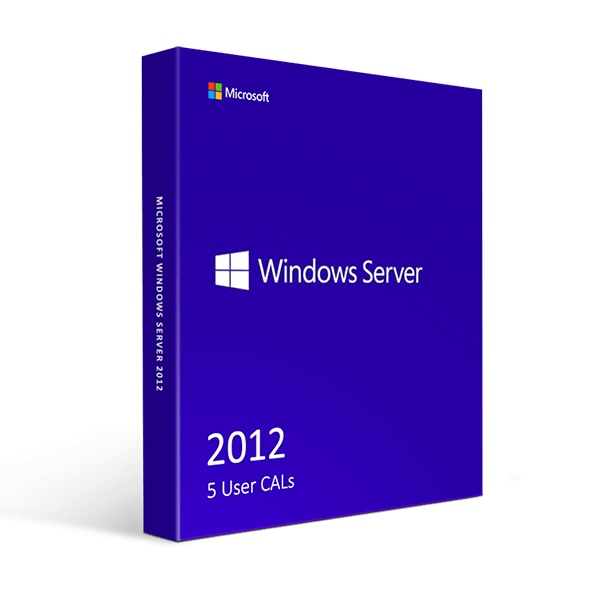 Microsoft Software Windows Server 2012 5 User CALs