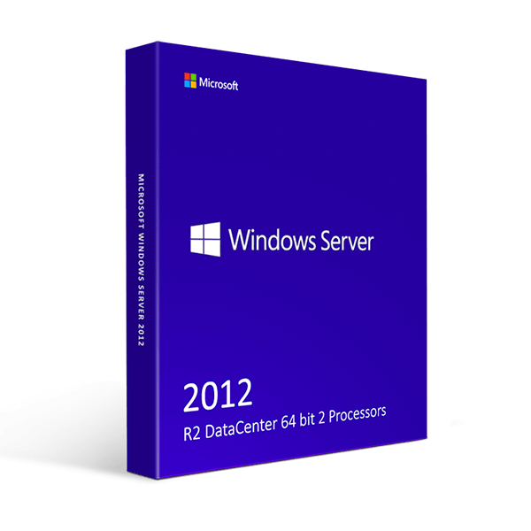 Microsoft Software Windows Server 2012 R2 DataCenter 64 bit 2 Processors