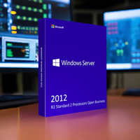 Thumbnail for Microsoft Software Windows Server 2012 R2 Standard 2 Processors Open Business