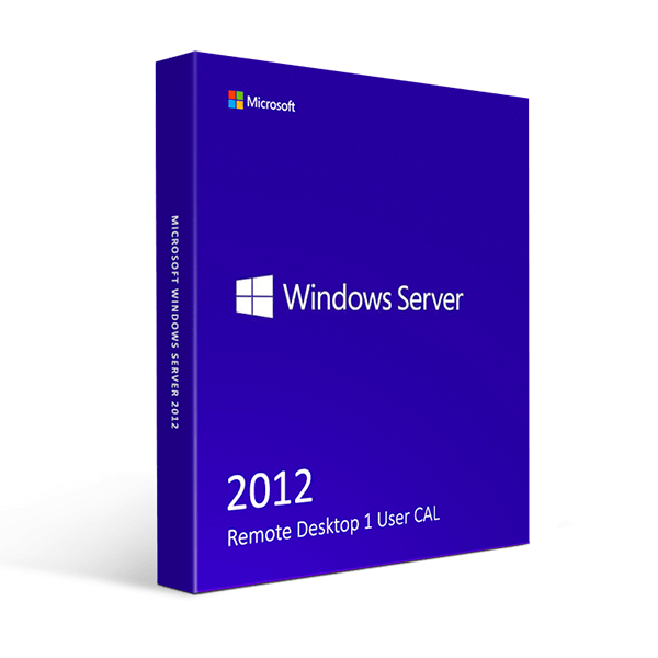 Microsoft Software Windows Server 2012 Remote Desktop 1 User CAL
