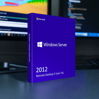 Thumbnail for Microsoft Software Windows Server 2012 Remote Desktop 5 User CAL