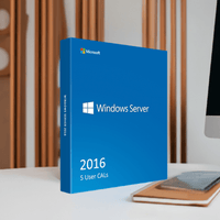 Thumbnail for Microsoft Software Windows Server 2016 5 User CALs