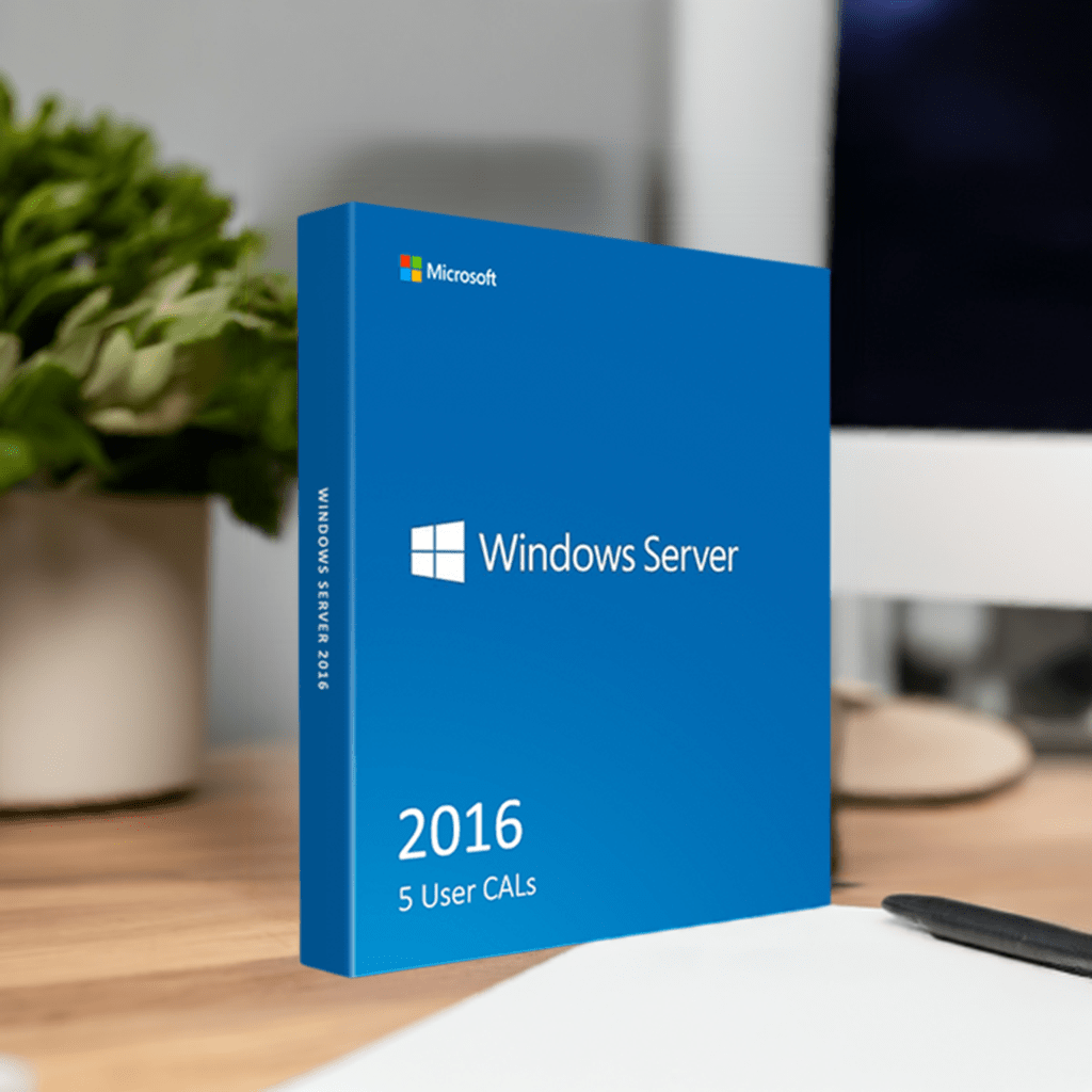 Microsoft Software Windows Server 2016 5 User CALs box