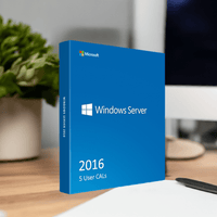 Thumbnail for Microsoft Software Windows Server 2016 5 User CALs box