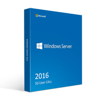 Thumbnail for Microsoft Software Windows Server 2016 50 User CALs