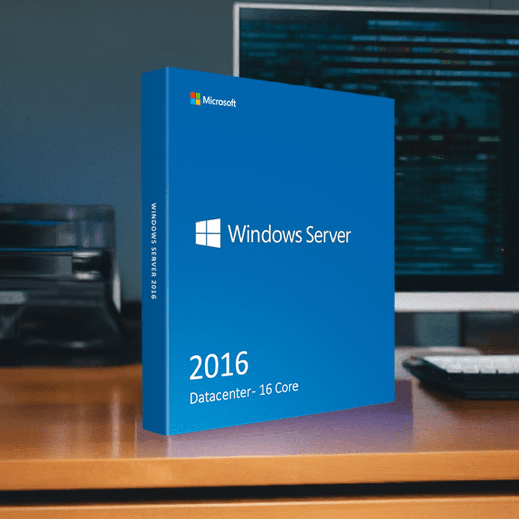 Microsoft Software Windows Server 2016 Datacenter - 16 Core