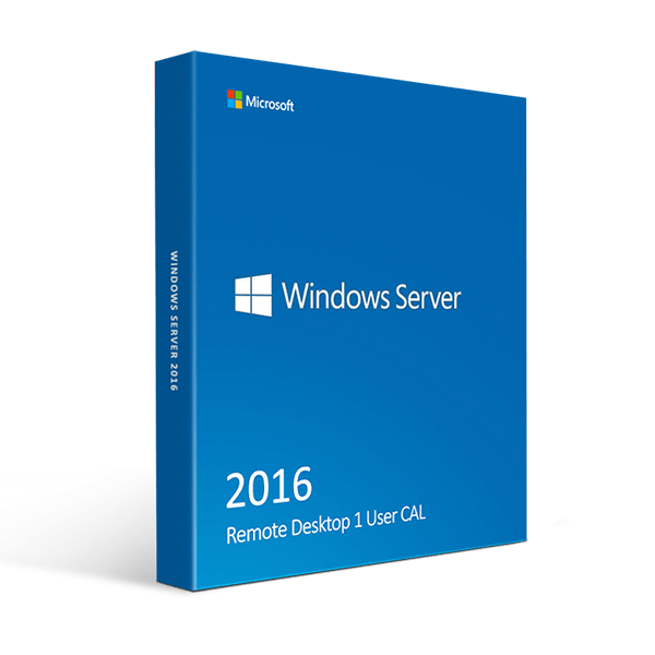 Microsoft Software Windows Server 2016 Remote Desktop 1 User CAL