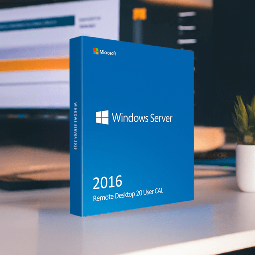 Microsoft Software Windows Server 2016 Remote Desktop 20 User CALs