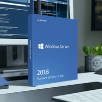 Thumbnail for Microsoft Software Windows Server 2016 Standard 16 Core + 5 CALs