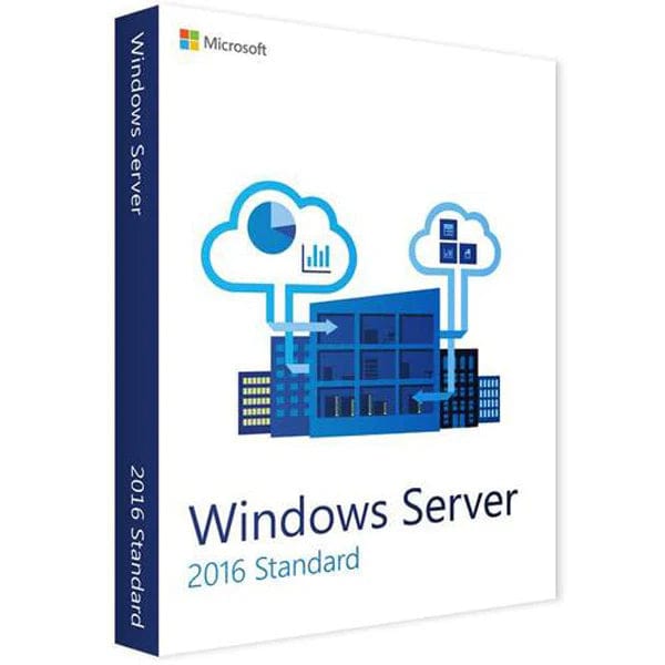 Microsoft Software Windows Server 2016 Standard - 16 Core Digital Download