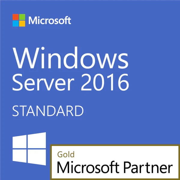 Microsoft Software Windows Server 2016 Standard - 16 Core License