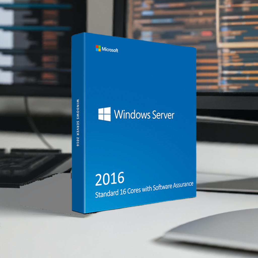 Microsoft Software Windows Server 2016 Standard 16 Cores with Software Assurance