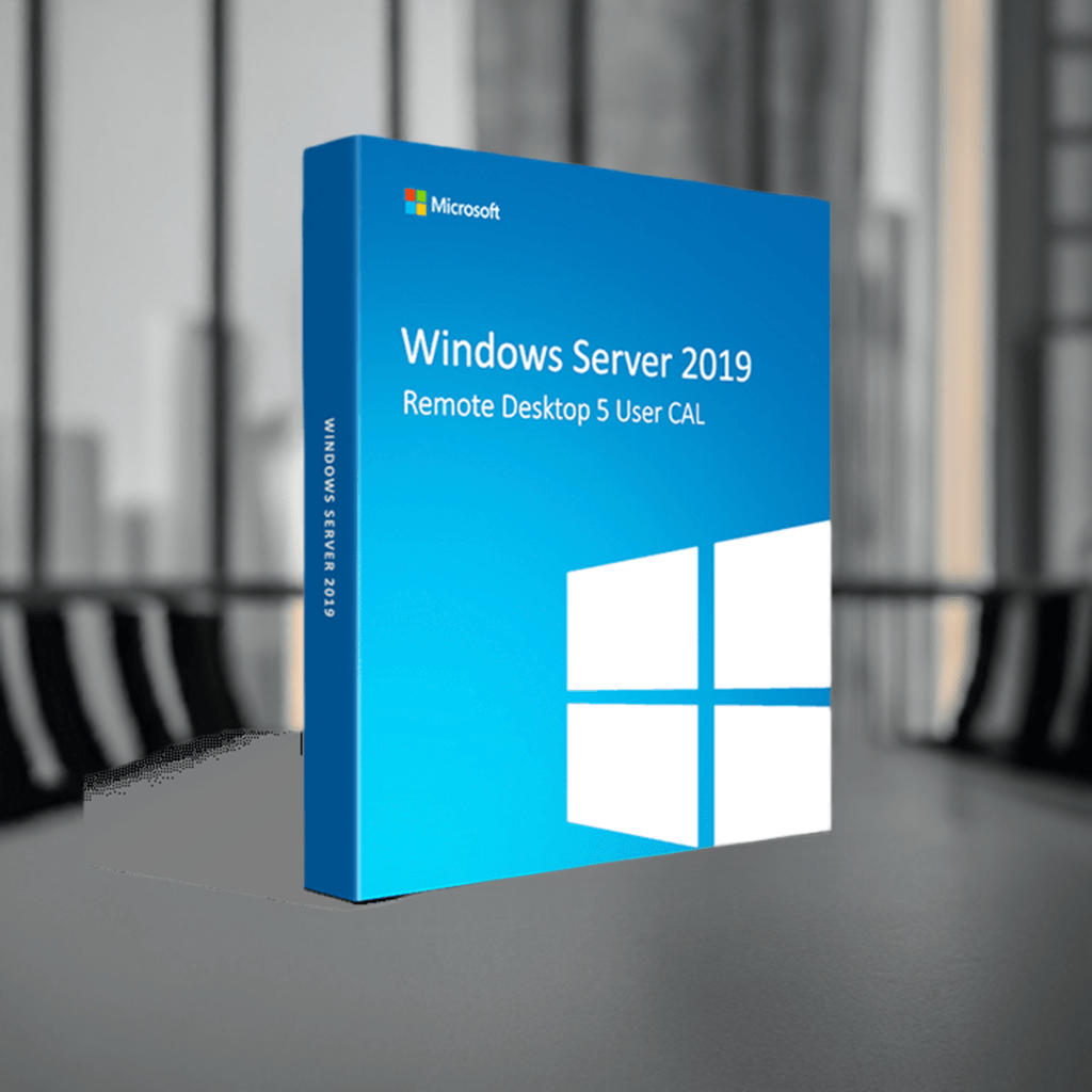 Microsoft Software Windows Server 2019 Remote Desktop 5 User CALs