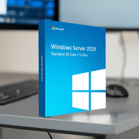 Thumbnail for Microsoft Software Windows Server 2019 Standard 16 Core + 5 User CALs