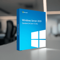 Thumbnail for Microsoft Software Windows Server 2019 Standard 24 Core + 5 Device CALs