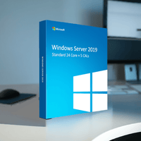Thumbnail for Microsoft Software Windows Server 2019 Standard 24 Core + 5 User CALs