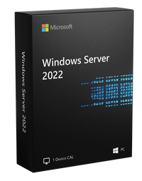 Thumbnail for Microsoft Software Windows Server 2022 - 1 Device CAL box