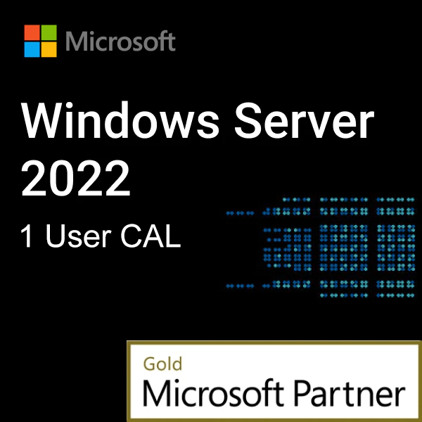Microsoft Software Windows Server 2022 - 1 User CAL