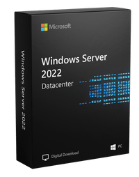 Thumbnail for Microsoft Software Windows Server 2022 Datacenter box