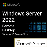 Thumbnail for Microsoft Software Windows Server 2022 Remote Desktop Services RDS 10 Device CALs
