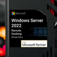 Thumbnail for Microsoft Software Windows Server 2022 Remote Desktop Services 20 User CALs