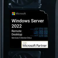 Thumbnail for Microsoft Software Windows Server 2022 Remote Desktop Services 5 Device CALs