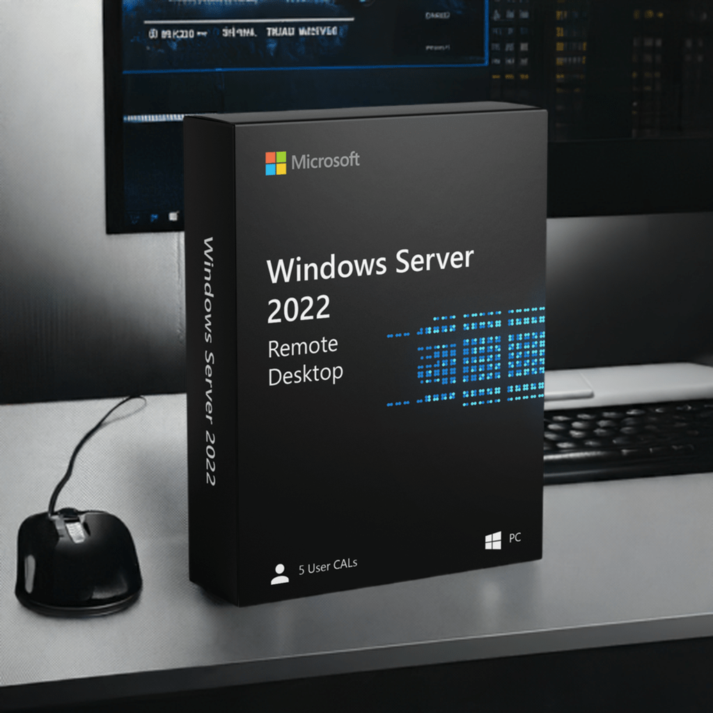 Microsoft Software Windows Server 2022 Remote Desktop Services 5 User CALs