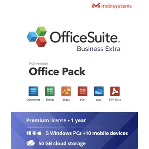 MobiSystems Software OfficeSuite Business Extra (Yearly subscription)