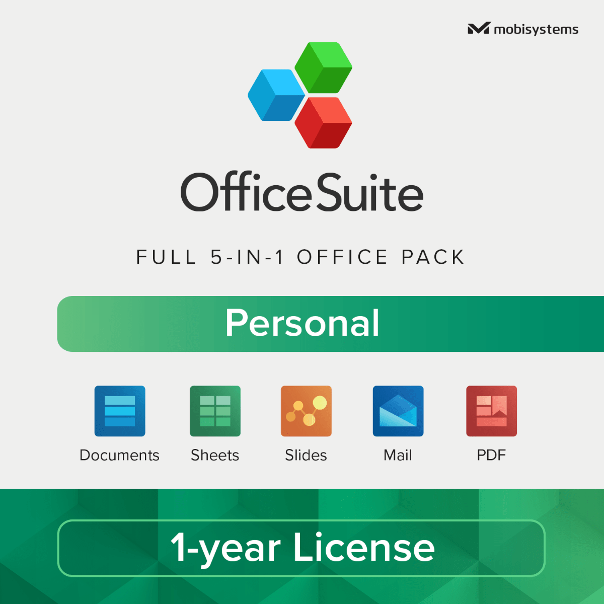 MobiSystems Software OfficeSuite Personal (Yearly subscription 1 User)