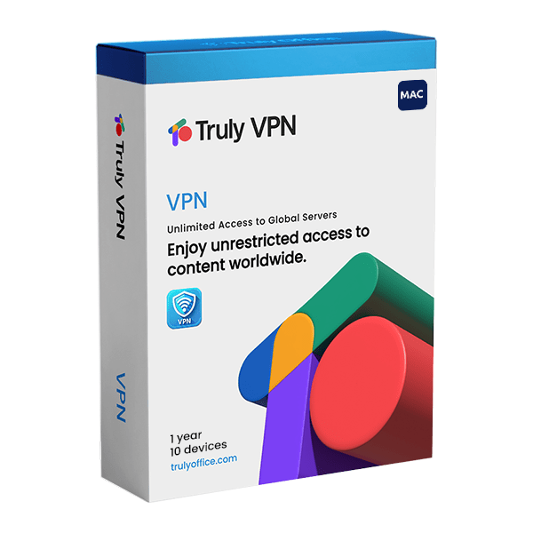 SoftwareKeep Truly VPN 1 Year 10 Devices for Mac