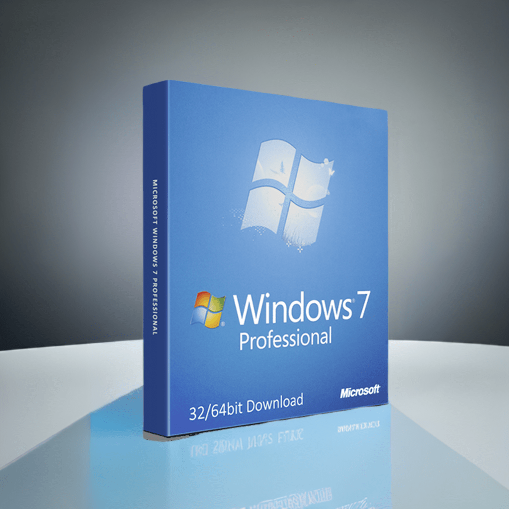 Microsoft Windows 7 Professional 32-bit 64-bit